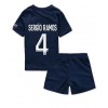 Baby Fußballbekleidung Paris Saint-Germain Sergio Ramos #4 Heimtrikot 2022-23 Kurzarm (+ kurze hosen)